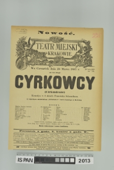 CYRKOWCY (Cirkusleute)