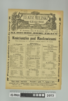 KOŚCIUSZKO POD RACŁAWICAMI