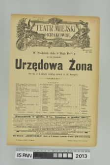 URZĘDOWA ŻONA
