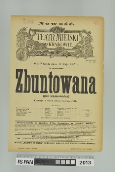 ZBUNTOWANA (Die Kameraden)