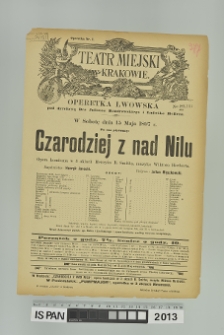 CZARODZIEJ Z NAD NILU