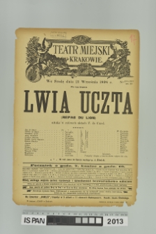LWIA UCZTA (Repas du Lion)
