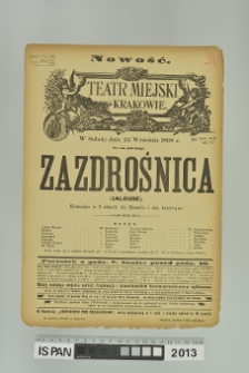 ZAZDROŚNICA (Jalouse)
