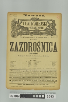 ZAZDROŚNICA (Jalouse)
