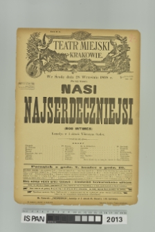 NASI NAJSERDECZNIEJSI (Nos Intimes)