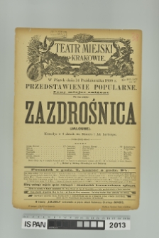 ZAZDROŚNICA (Jalouse)