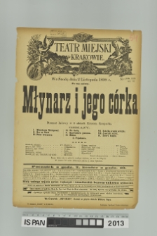 MŁYNARZ I JEGO CÓRKA