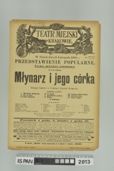 MŁYNARZ I JEGO CÓRKA