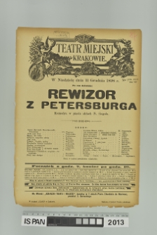 REWIZOR Z PETERSBURGA