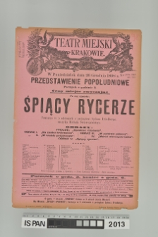 ŚPIĄCY RYCERZE