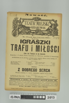 IGRASZKI TRAFU I MIŁOŚCI (Jeu de l'amour du hazard)