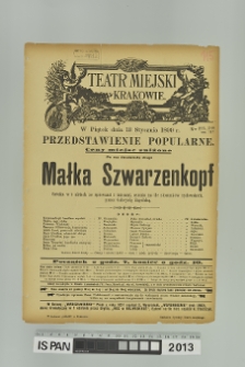 MAŁKA SZWARZENKOPF