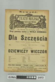 DLA SZCZĘŚCIA