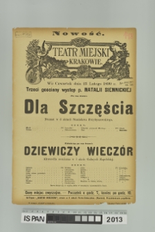 DLA SZCZĘŚCIA