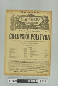 CHŁOPSKA POLITYKA