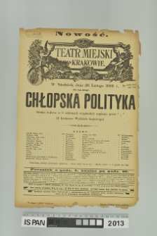 CHŁOPSKA POLITYKA