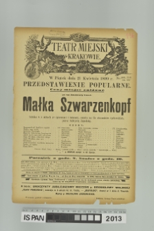 MAŁKA SZWARZENKOPF