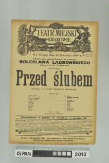 PRZED ŚLUBEM