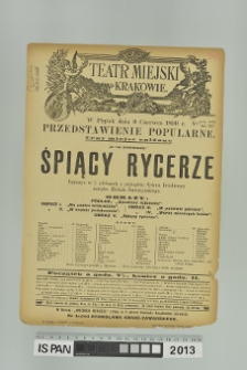 ŚPIĄCY RYCERZE