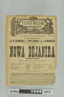 NOWA DEJANIRA (Niepoprawni)