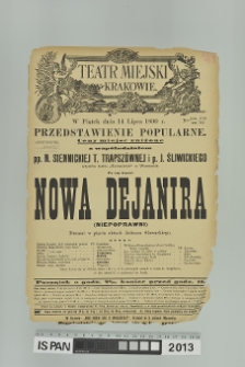 NOWA DEJANIRA (Niepoprawni)
