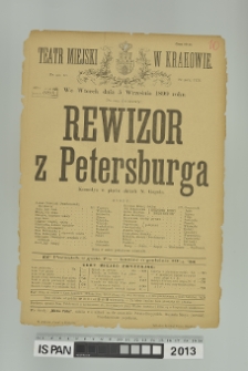 REWIZOR Z PETERSBURGA