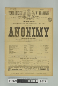 ANONIMY ( Le truc de Sèraphin)