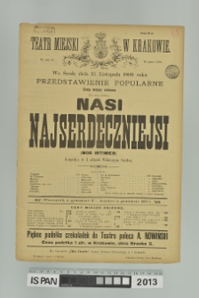 NASI NAJSERDECZNIEJSI (Nos Intimes)