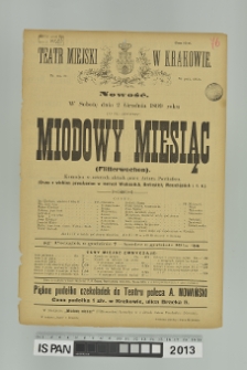 MIODOWY MIESIĄC ( Flitterwochen)