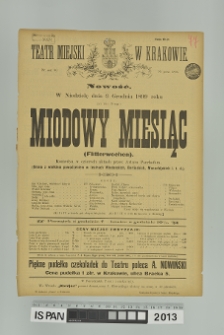 MIODOWY MIESIĄC ( Flitterwochen)