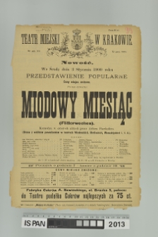 MIODOWY MIESIĄC ( Flitterwochen)