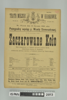 ZACZAROWANE KOŁO