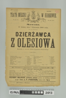 DZIERŻAWCA Z OLESIOWA