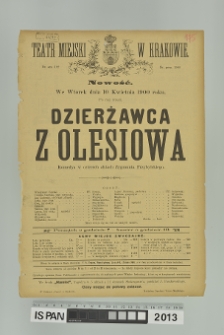 DZIERŻAWCA Z OLESIOWA