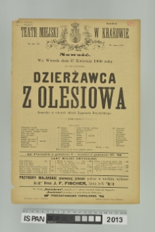 DZIERŻAWCA Z OLESIOWA