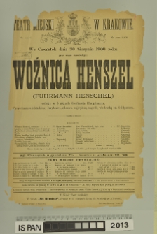 WOŹNICA HENSZEL ( Fuhrmann Henschel)