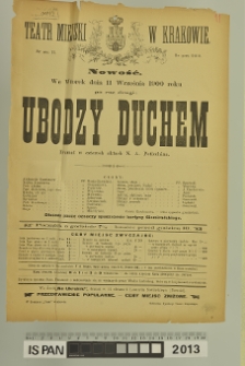 UBODZY DUCHEM