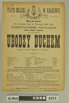 UBODZY DUCHEM