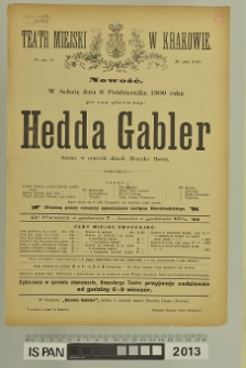 HEDDA GABLER