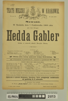 HEDDA GABLER