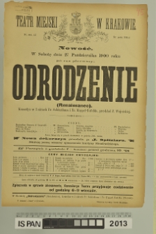 ODRODZENIE (RENAISSANCE)