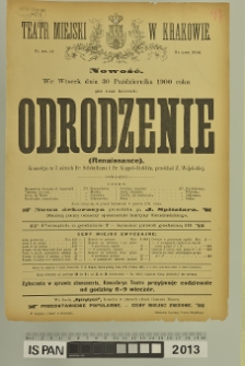 ODRODZENIE (RENAISSANCE)