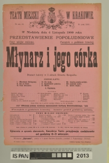 MŁYNARZ I JEGO CÓRKA