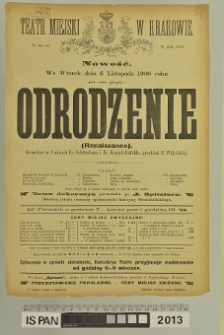 ODRODZENIE (RENAISSANCE)
