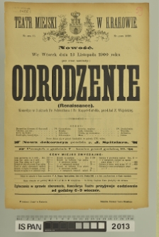 ODRODZENIE (RENAISSANCE)