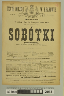 SOBÓTKI (Johanisfeurer)