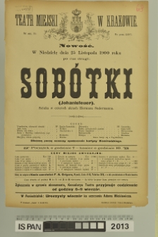 SOBÓTKI (Johanisfeurer)