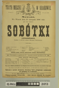 SOBÓTKI (Johanisfeurer)
