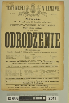 ODRODZENIE (Renaissance)