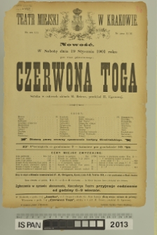 CZERWONA TOGA